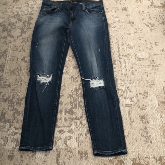 Jbrand Capri misfit with rips - Picture 2 of 4